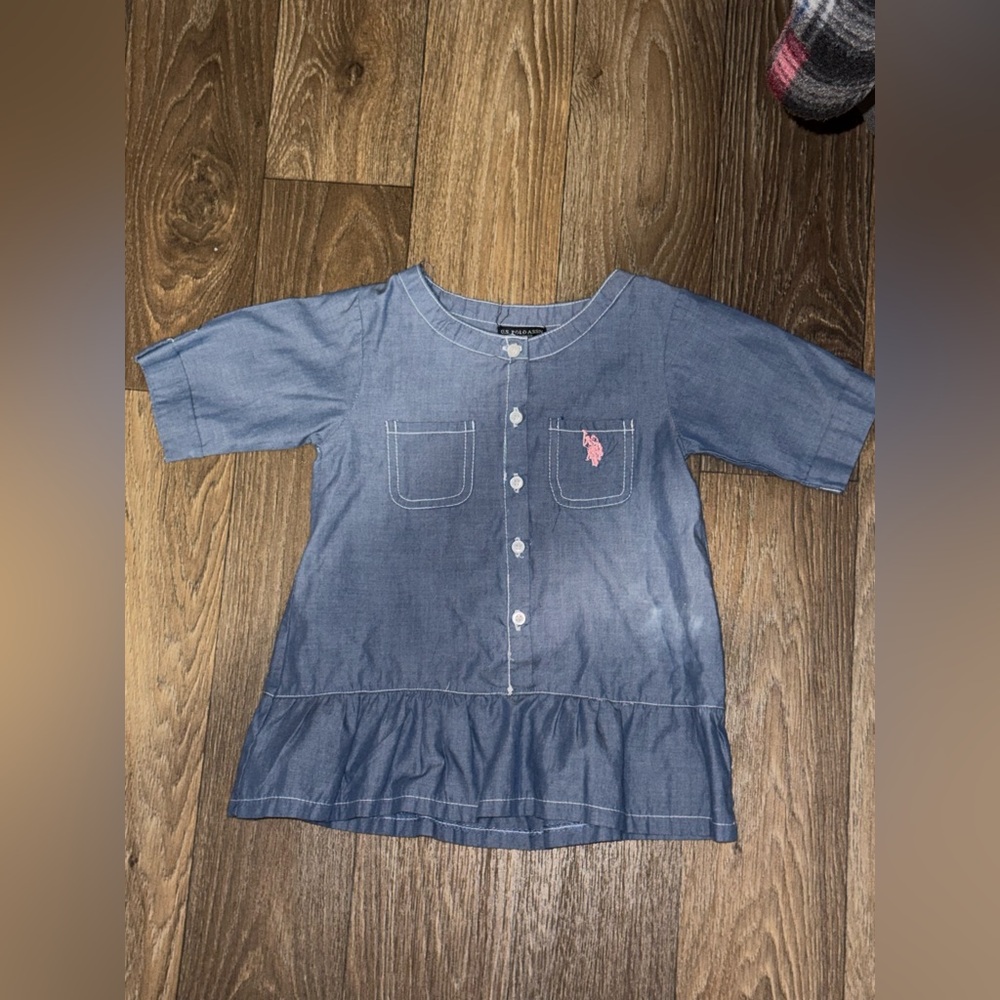 U.S. Polo Assn. Lightweight Denim Dress Size 5